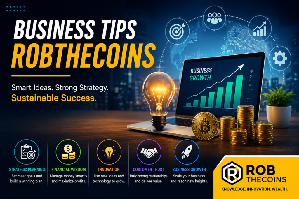 business tips robthecoins