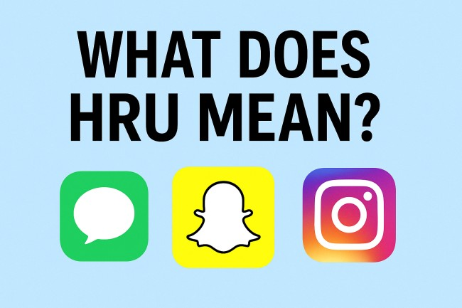 hru meaning in text