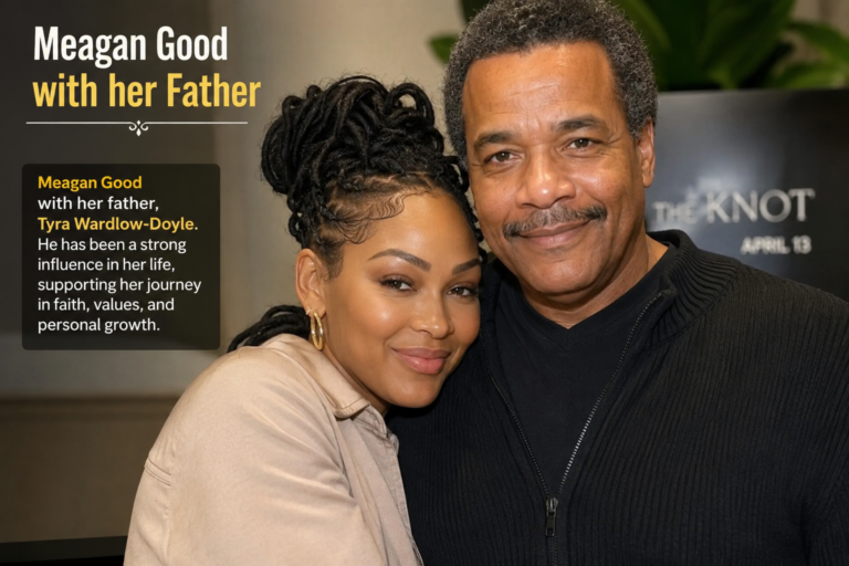 "meagan good father"