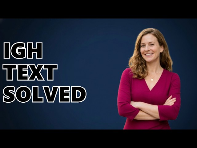 what does igh mean in text
