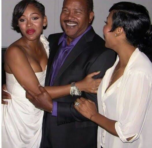 "meagan good father"